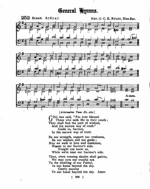 Hymns for the Children of the Church: with accompanying tunes page 306