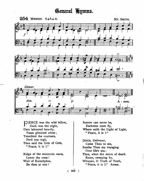Hymns for the Children of the Church: with accompanying tunes page 308