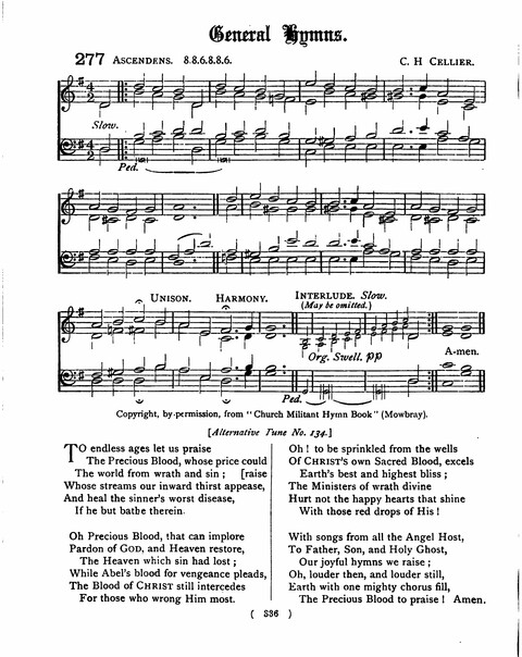 Hymns for the Children of the Church: with accompanying tunes page 336