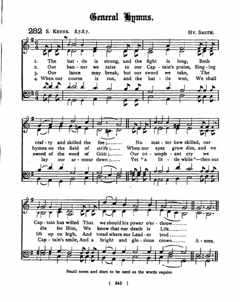 Hymns for the Children of the Church: with accompanying tunes page 343