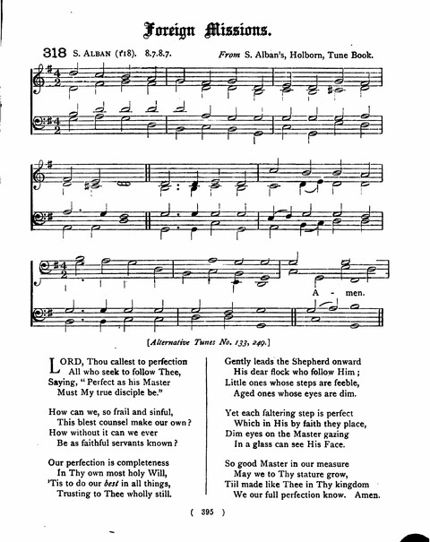 Hymns for the Children of the Church: with accompanying tunes page 395