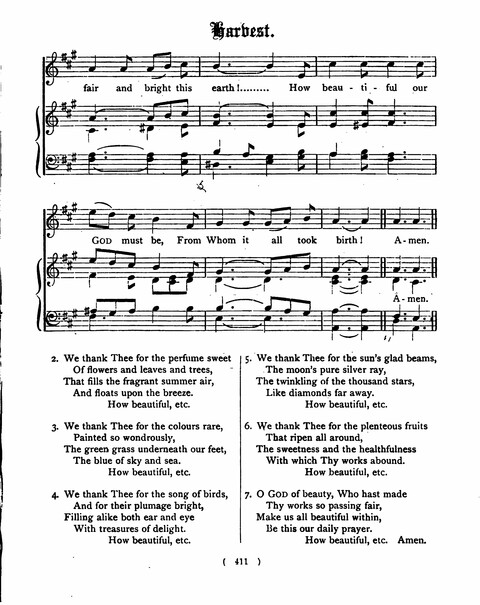 Hymns for the Children of the Church: with accompanying tunes page 411