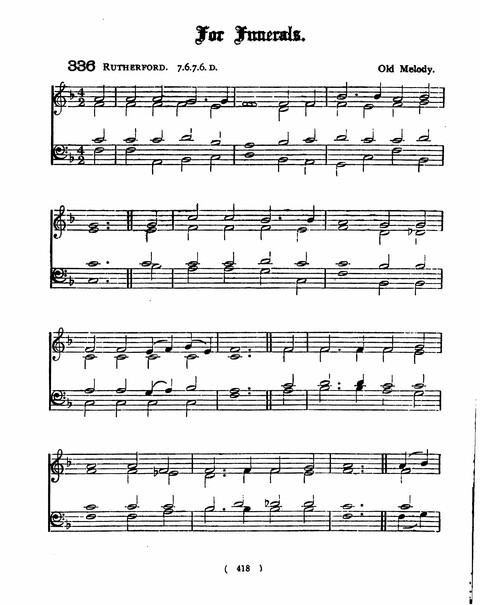 Hymns for the Children of the Church: with accompanying tunes page 418