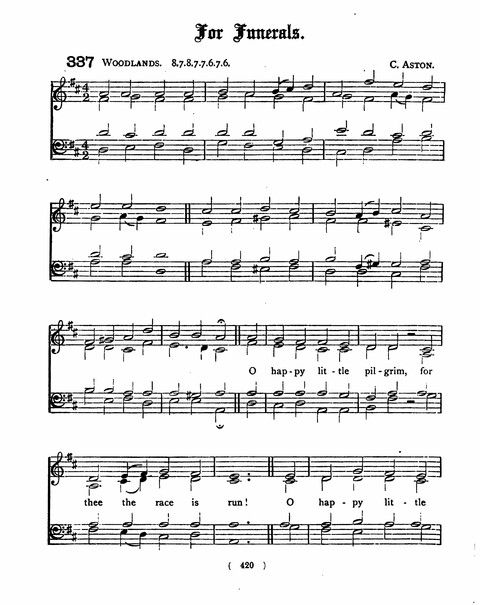 Hymns for the Children of the Church: with accompanying tunes page 420