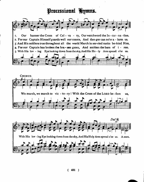 Hymns for the Children of the Church: with accompanying tunes page 431