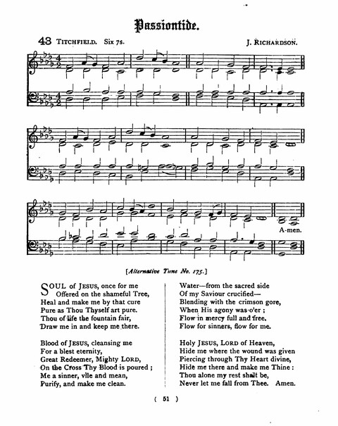 Hymns for the Children of the Church: with accompanying tunes page 51