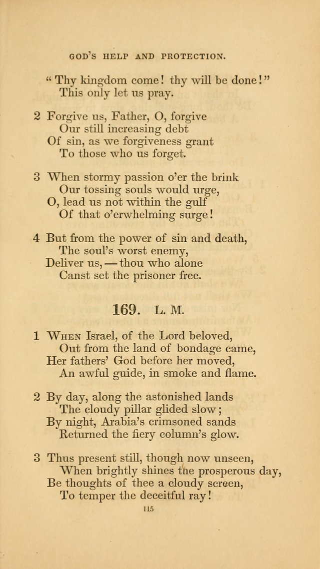 Hymns for the Church of Christ. (6th thousand) page 115