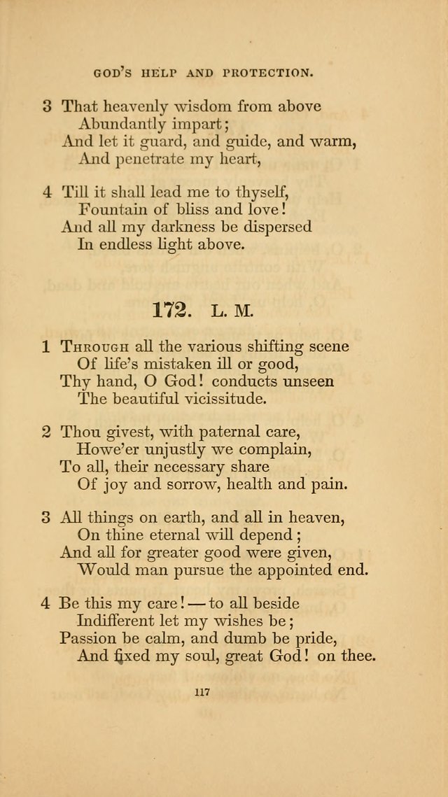 Hymns for the Church of Christ. (6th thousand) page 117