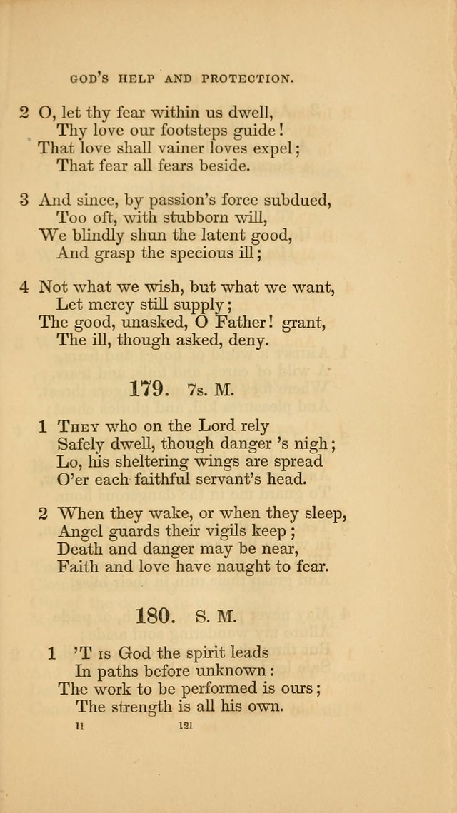 Hymns for the Church of Christ. (6th thousand) page 121