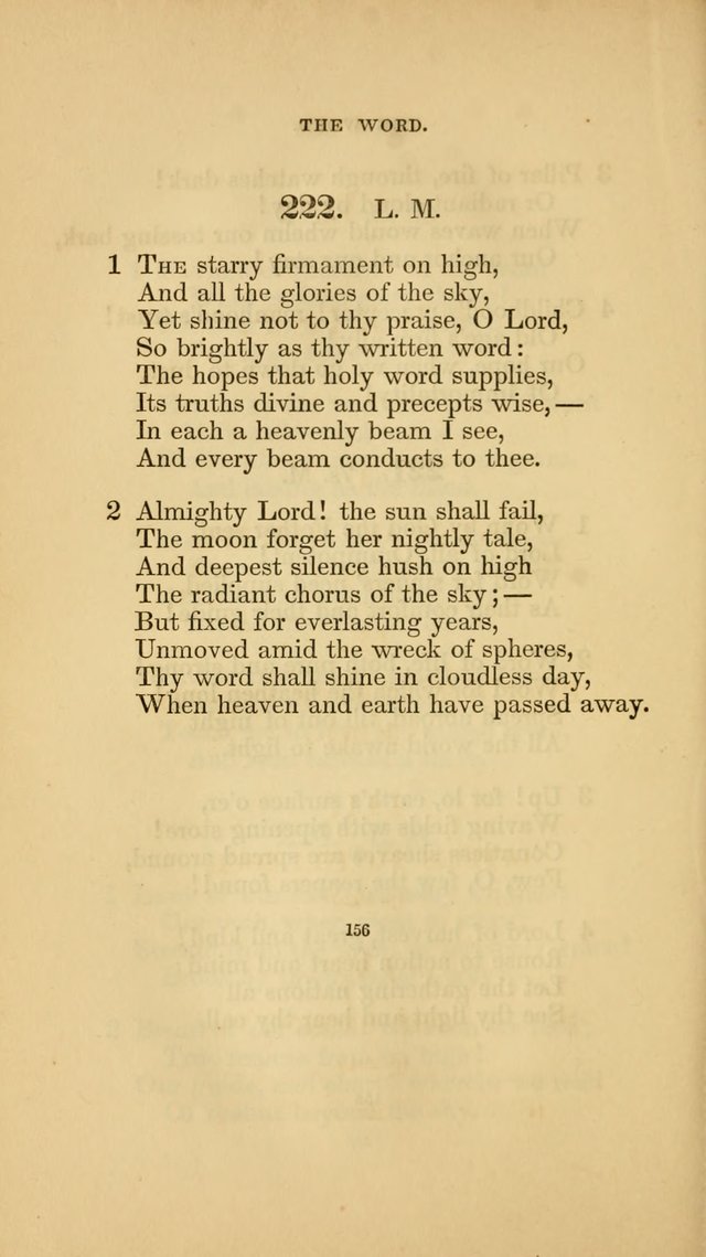 Hymns for the Church of Christ. (6th thousand) page 156