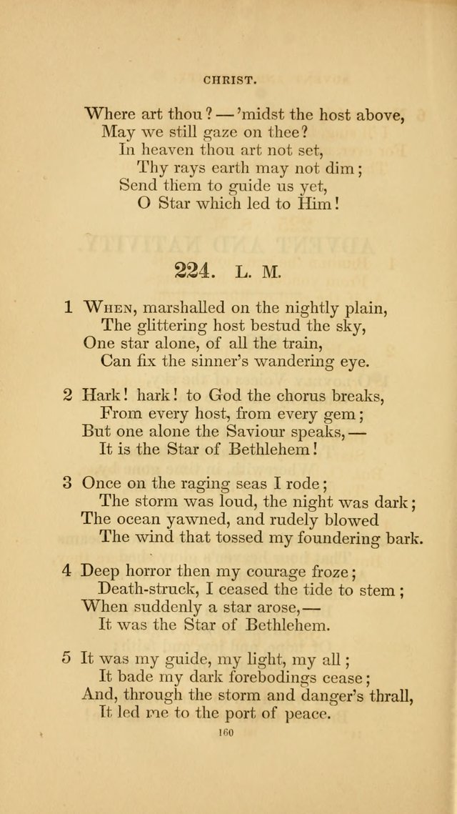 Hymns for the Church of Christ. (6th thousand) page 160