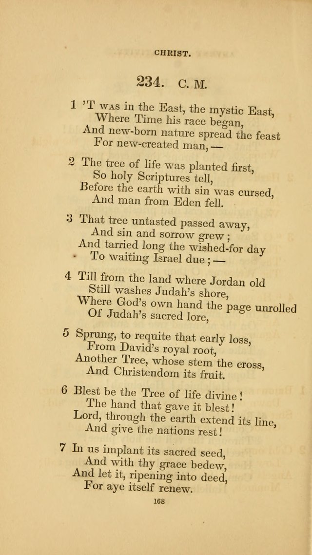 Hymns for the Church of Christ. (6th thousand) page 168