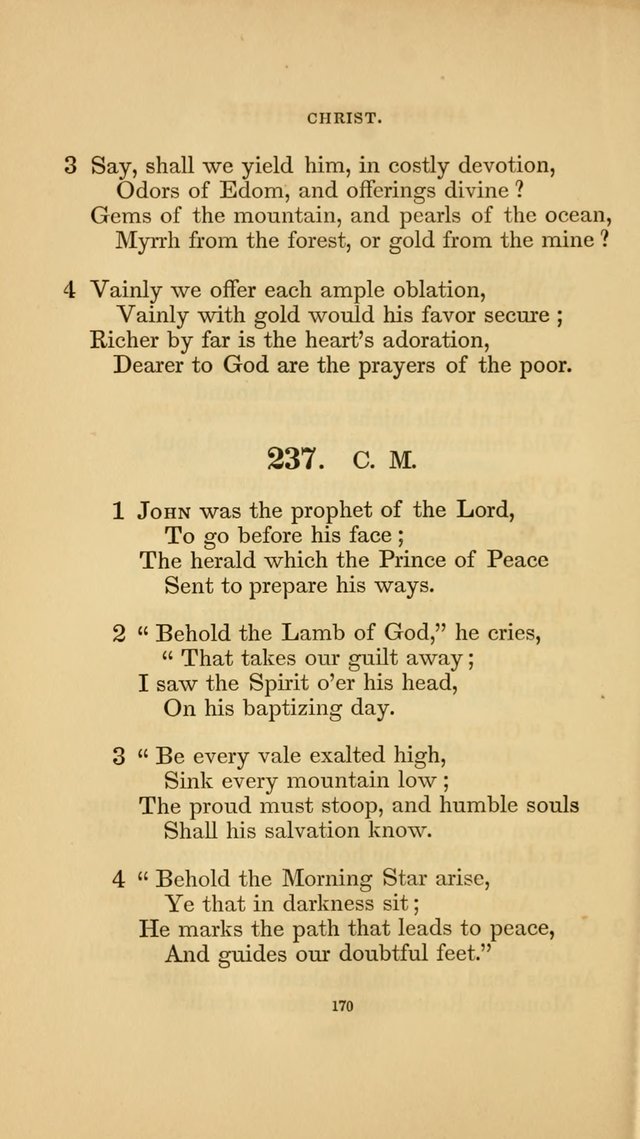 Hymns for the Church of Christ. (6th thousand) page 170