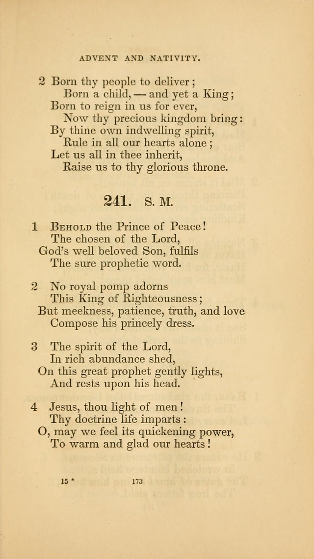 Hymns for the Church of Christ. (6th thousand) page 173