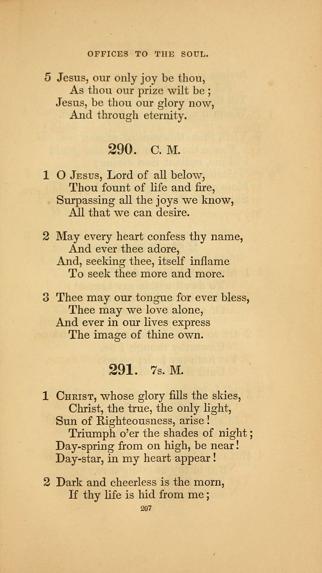 Hymns for the Church of Christ. (6th thousand) page 207
