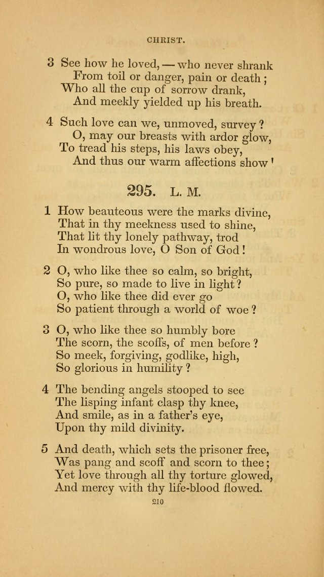 Hymns for the Church of Christ. (6th thousand) page 210