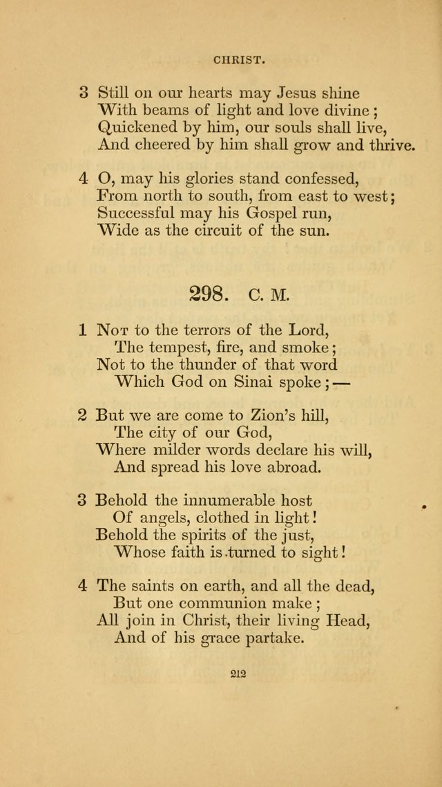 Hymns for the Church of Christ. (6th thousand) page 212