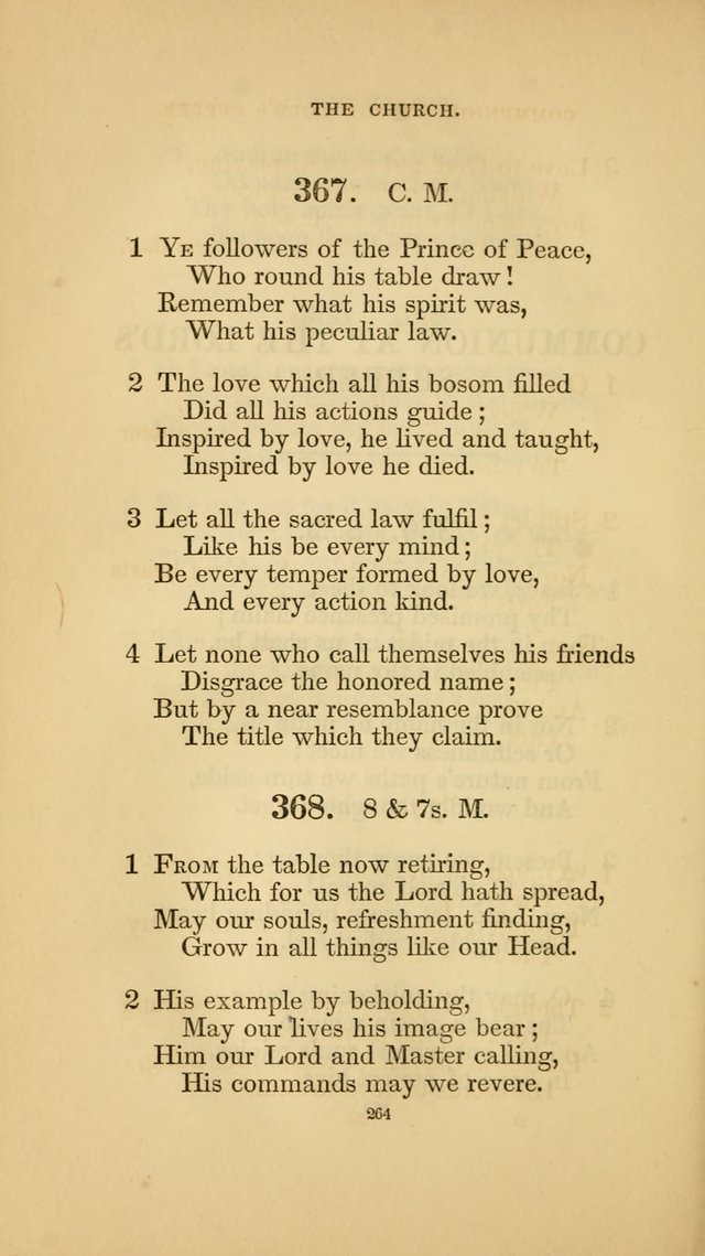 Hymns for the Church of Christ. (6th thousand) page 264