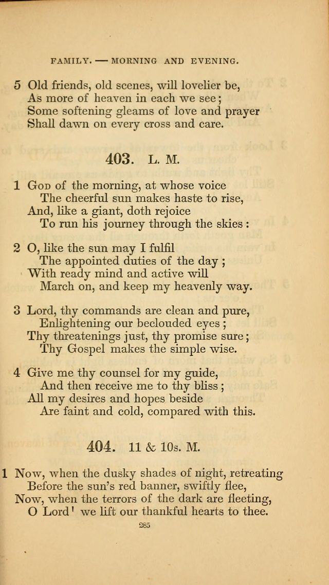 Hymns for the Church of Christ. (6th thousand) page 285
