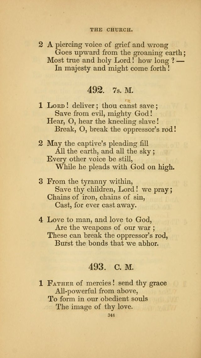 Hymns for the Church of Christ. (6th thousand) page 344