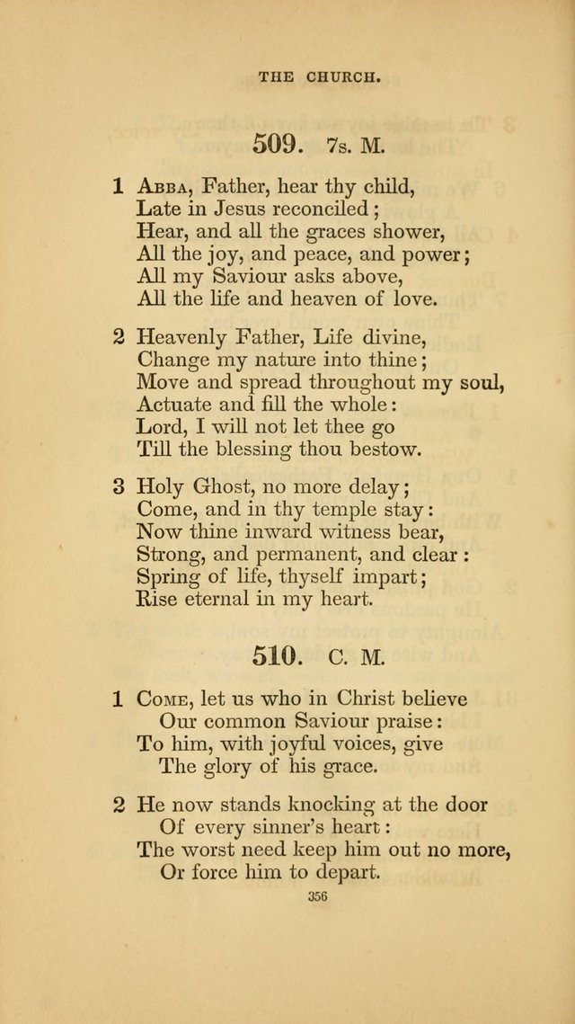 Hymns for the Church of Christ. (6th thousand) page 356