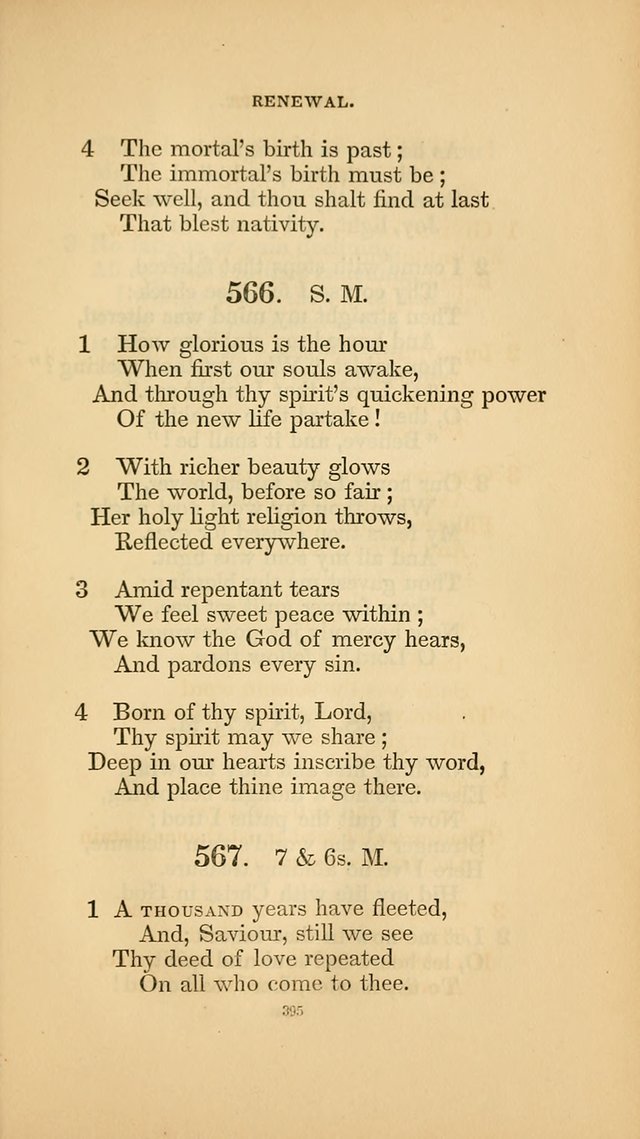 Hymns for the Church of Christ. (6th thousand) page 395