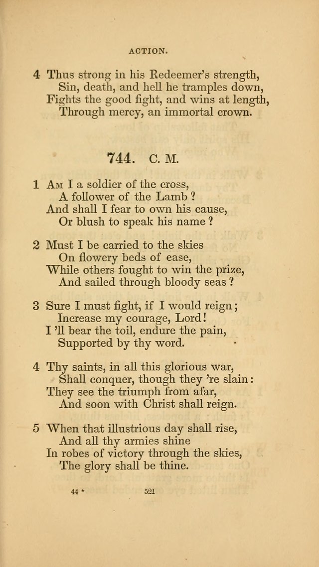 Hymns for the Church of Christ. (6th thousand) page 521