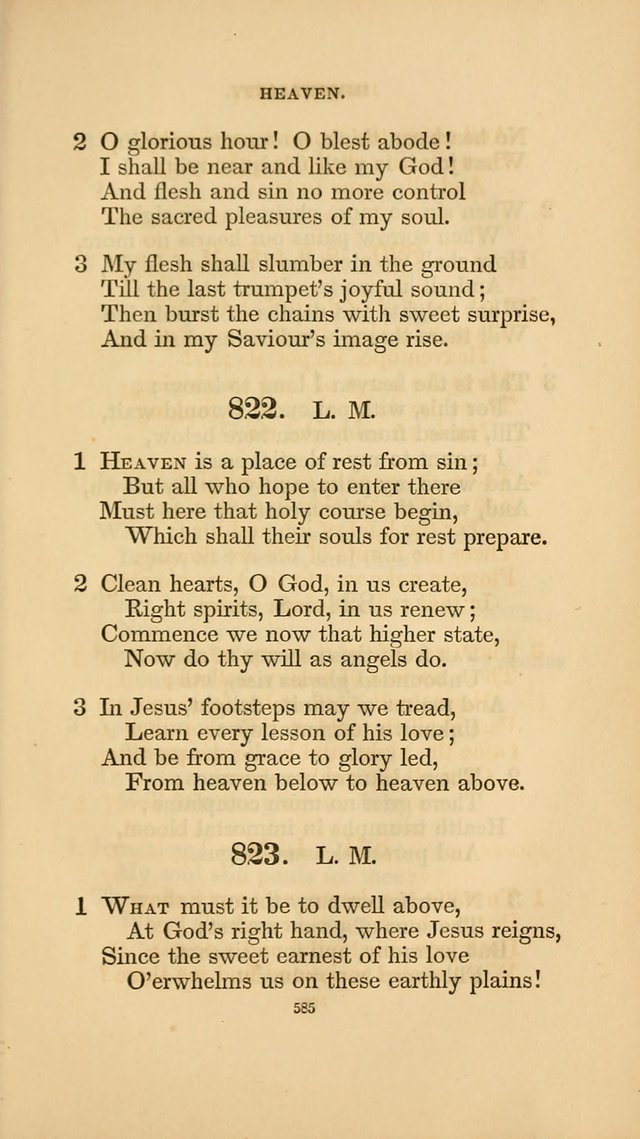 Hymns for the Church of Christ. (6th thousand) page 585