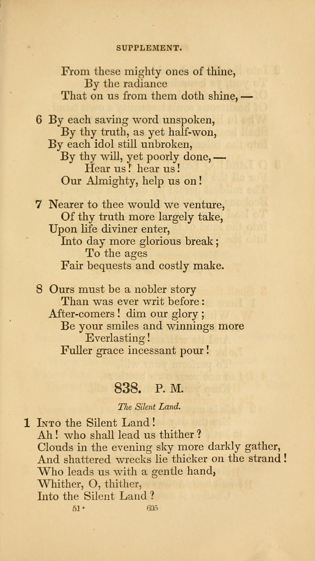 Hymns for the Church of Christ. (6th thousand) page 605