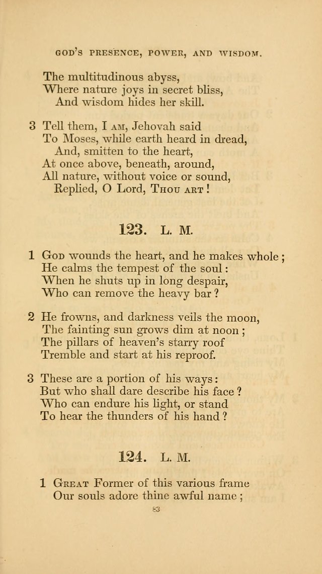 Hymns for the Church of Christ. (6th thousand) page 83