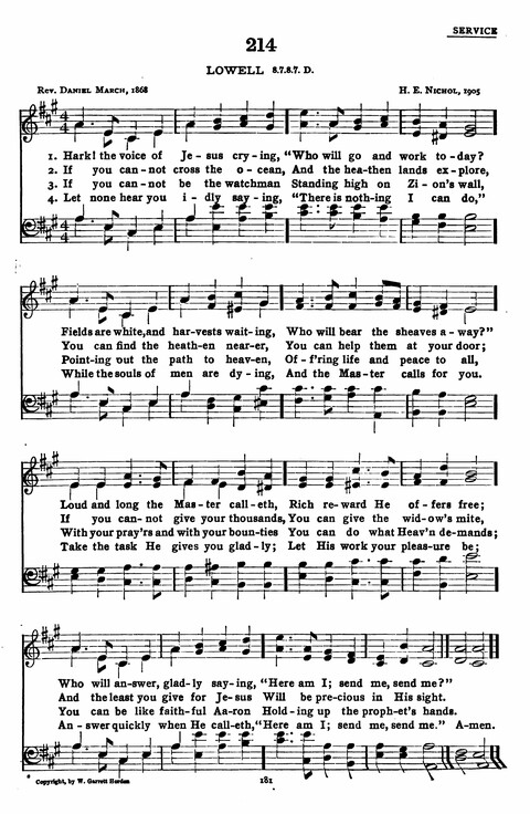 Hymns of the Centuries (Chapel Edition) page 181