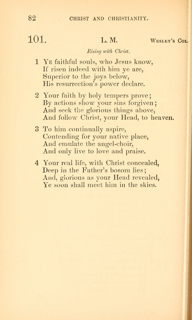 Hymns for the Christian Church, for the Use of the First Church of Christ in Boston page 107
