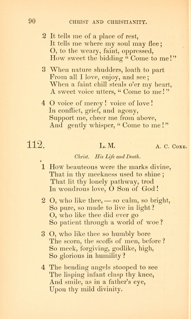 Hymns for the Christian Church, for the Use of the First Church of Christ in Boston page 115