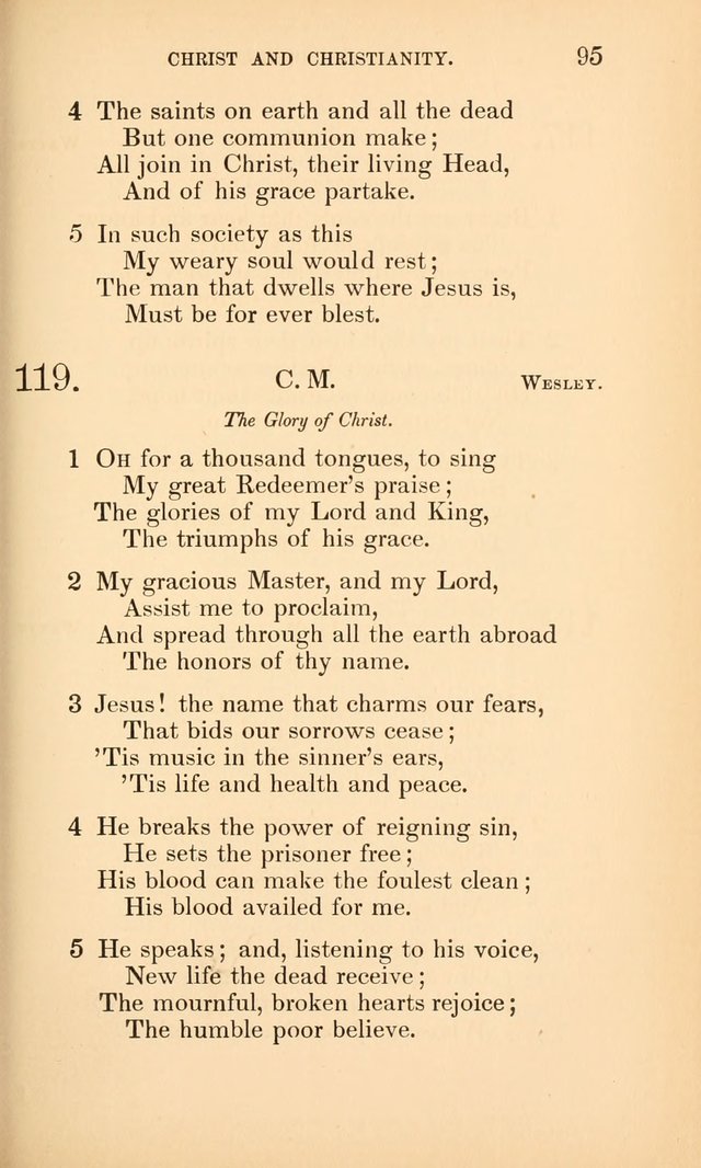 Hymns for the Christian Church, for the Use of the First Church of Christ in Boston page 120