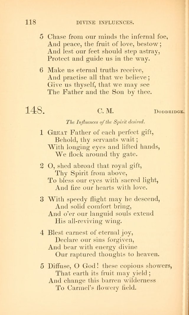 Hymns for the Christian Church, for the Use of the First Church of Christ in Boston page 143