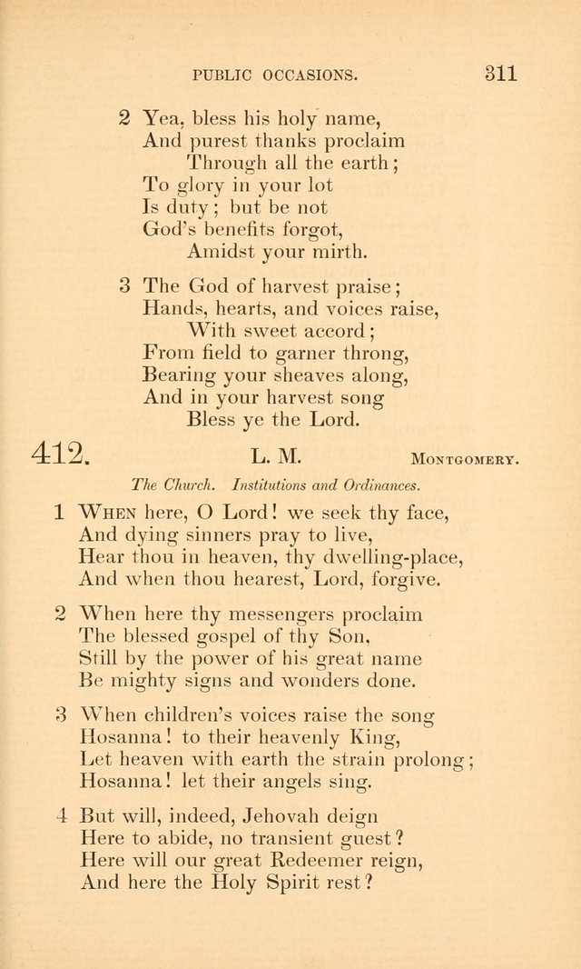 Hymns for the Christian Church, for the Use of the First Church of Christ in Boston page 336