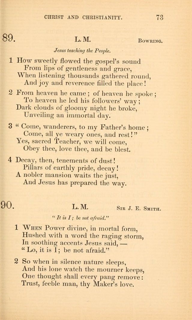 Hymns for the Christian Church, for the Use of the First Church of Christ in Boston page 98