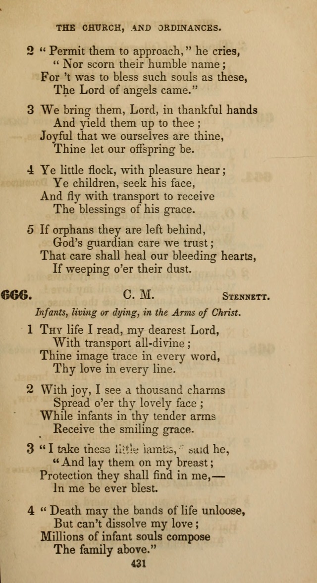 Hymns for Christian Devotion: especially adapted to the Universalist denomination page 421