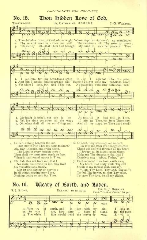 Hymns of Consecration and Faith page 10