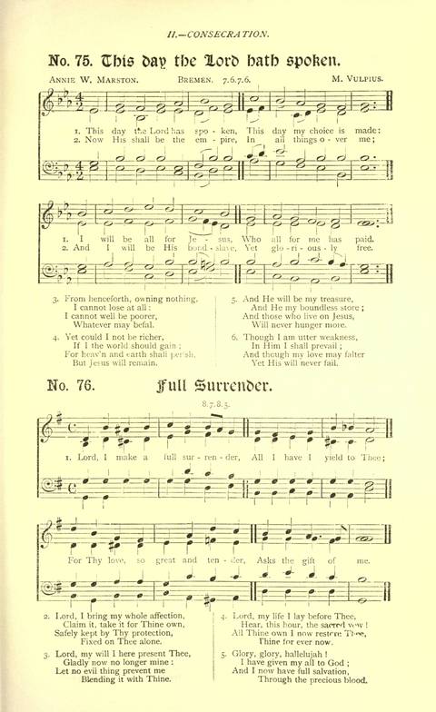 Hymns of Consecration and Faith page 45