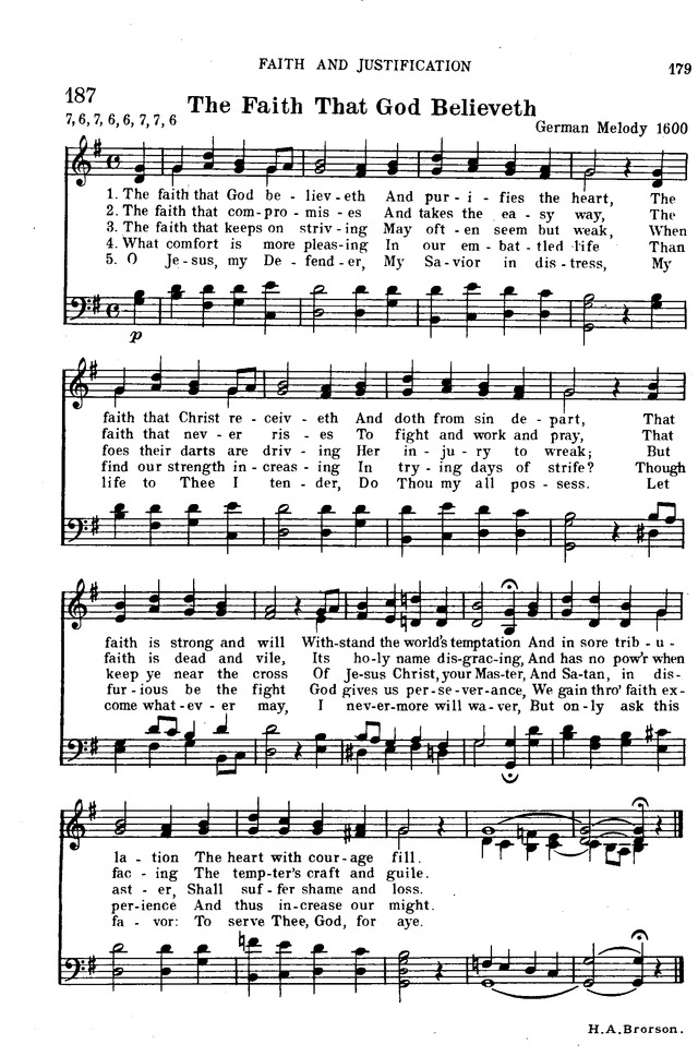 Hymnal for Church and Home page 200