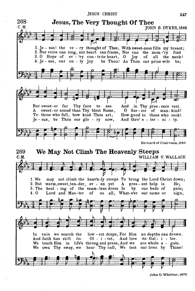 Hymnal for Church and Home page 268