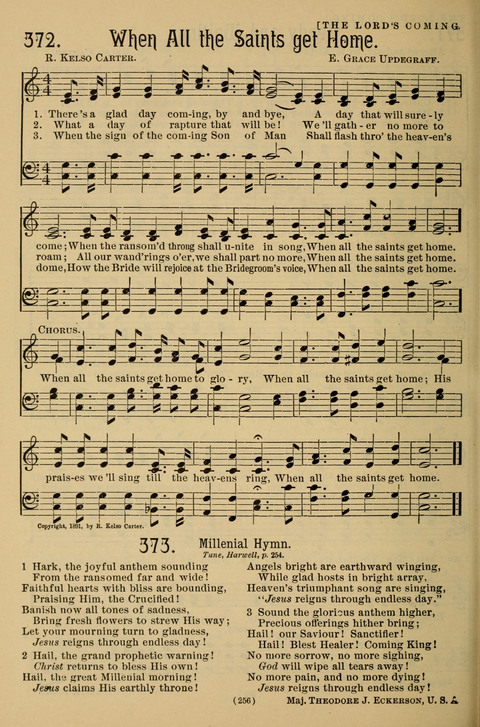 Hymns of the Christian Life: for the sanctuary, Sunday schools, prayer meetings, mission work and revival services page 256