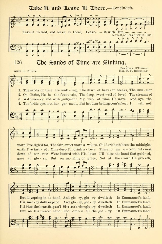 Hymns of the Christian Life. No. 3: for church worship, conventions, evangelistic services, prayer meetings, missionary meetings, revival services, rescue mission work and Sunday schools page 127