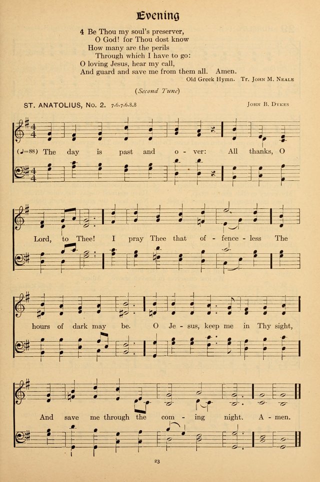 Hymns of the Church: new and old page 23