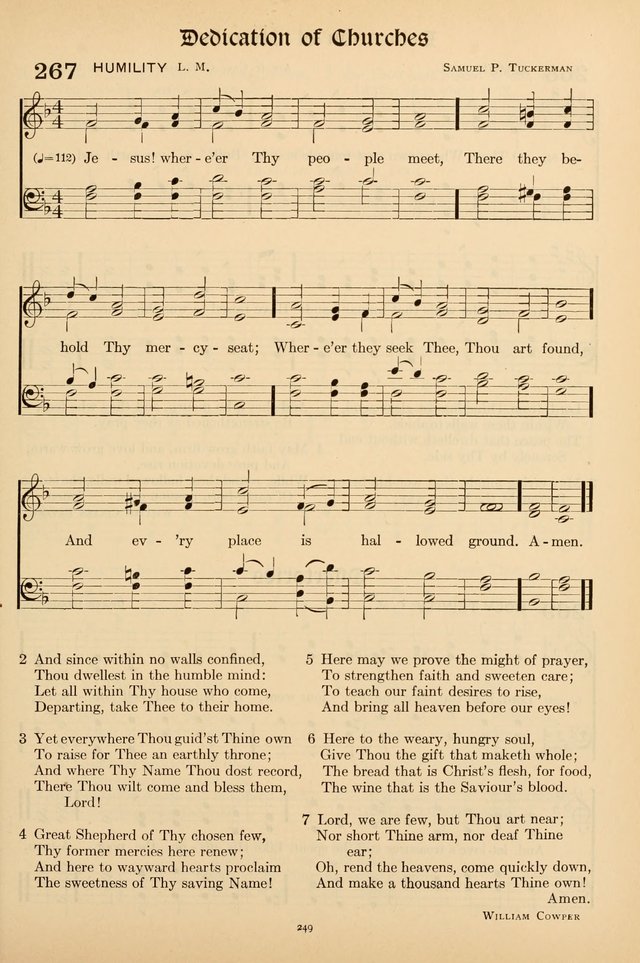 Hymns of the Church: new and old page 257