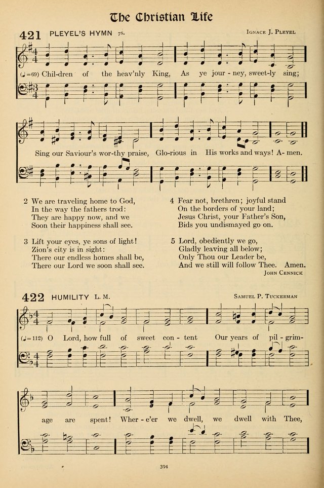 Hymns of the Church: new and old page 402
