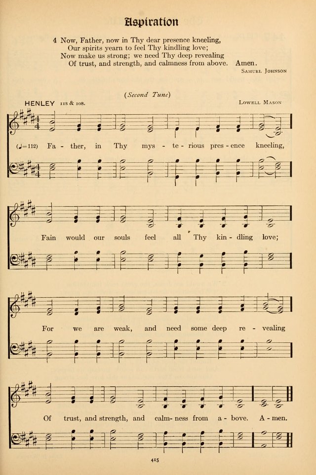 Hymns of the Church: new and old page 423
