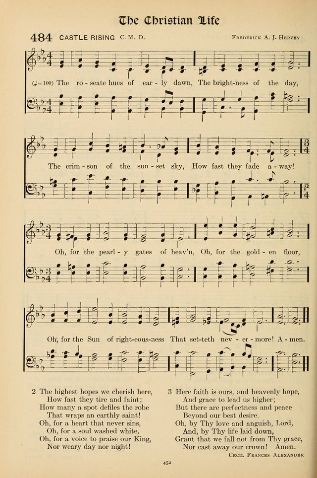 Hymns of the Church: new and old page 460