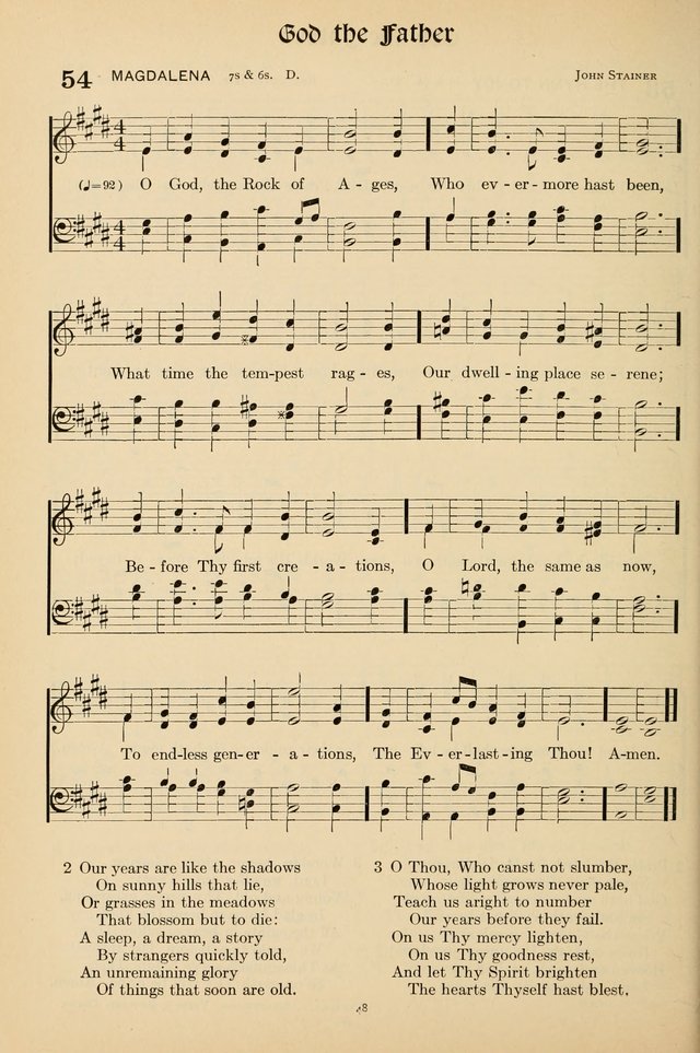 Hymns of the Church: new and old page 48